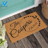 Personalized Custom Doormat Wedding Gift Housewarming Gift New Home Gift Personalized Gift Welcome Door Mat |