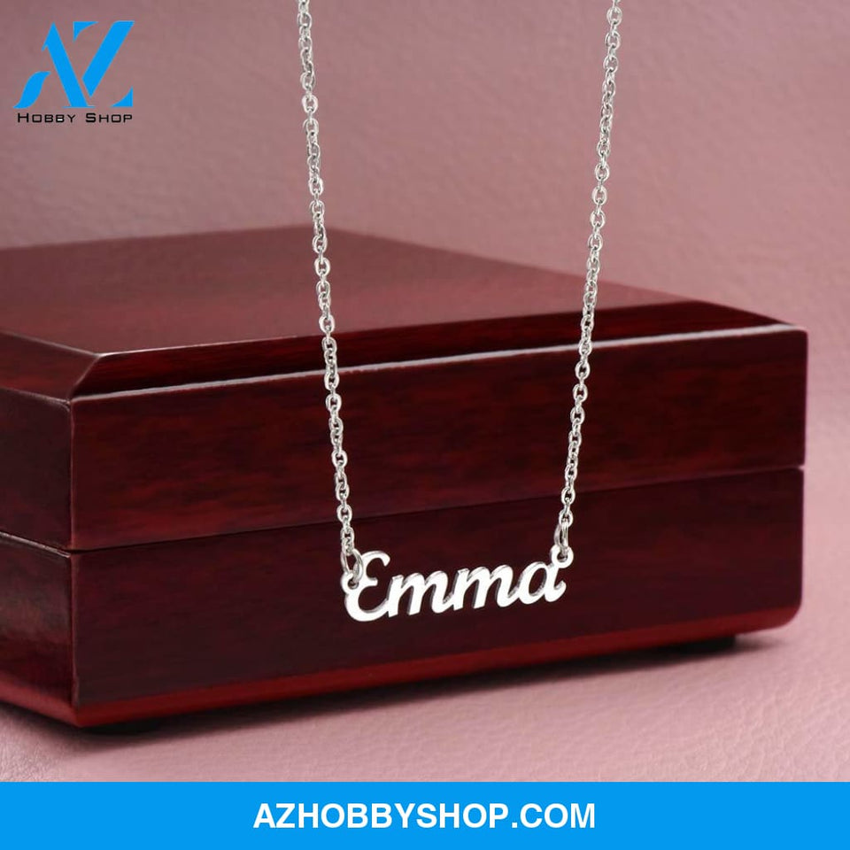 Personalized Custom Name Necklace From Sister birthday gifts from sister jewelry sisters necklace big sister little sister best sister gifts