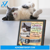 Personalized Dog Memorial Gifts 8X8 Picture Frame With Collar Holder Custom Cat Name Date Loss Of