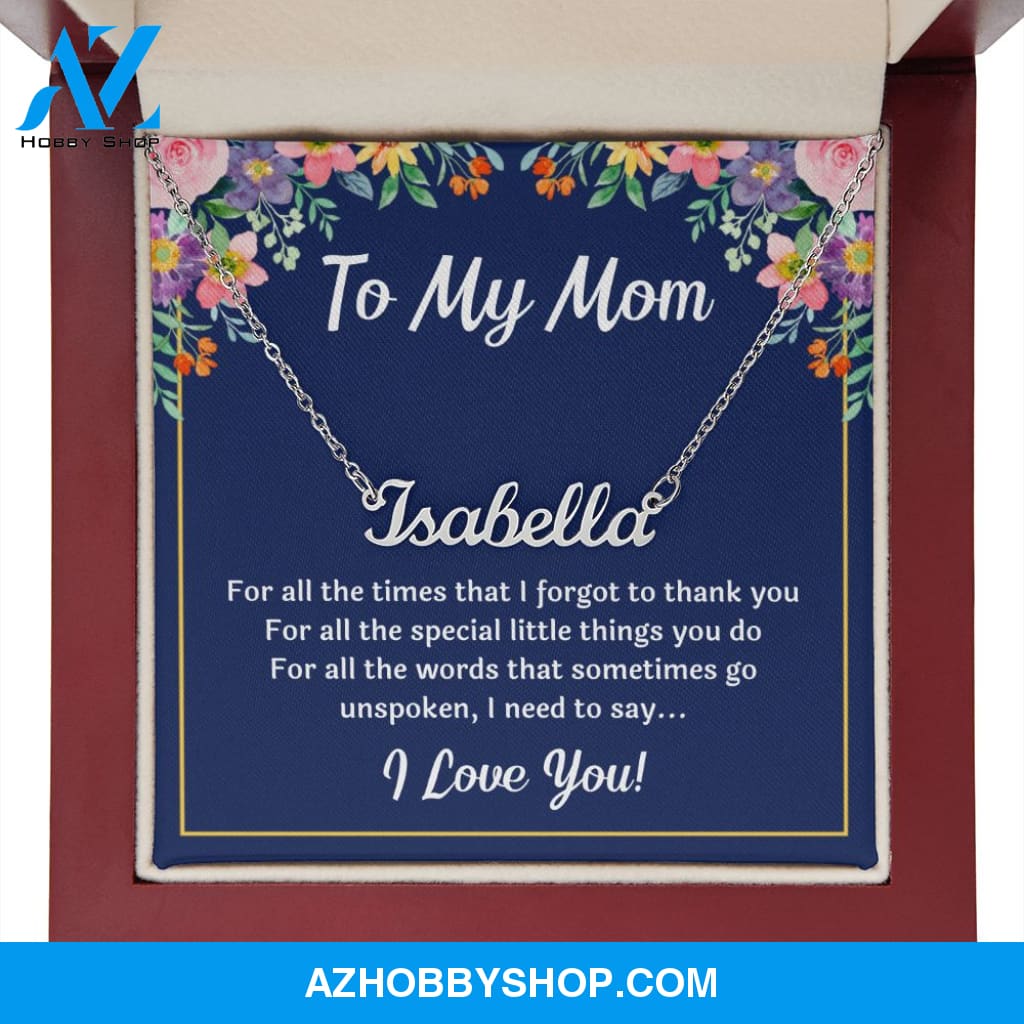 Personalized gifts for moms birthday mom christmas gifts mom and daughter necklace mom and son necklace mother daughter jewelry