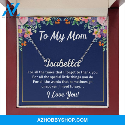Personalized gifts for moms birthday mom christmas gifts mom and daughter necklace mom and son necklace mother daughter jewelry