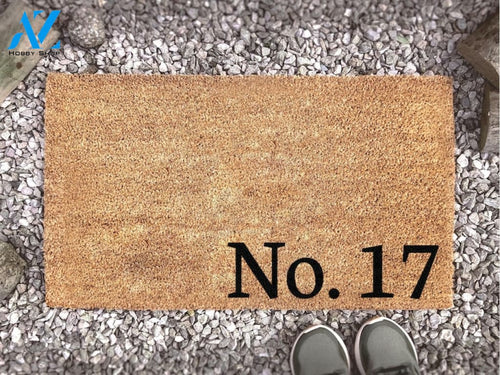 Personalized House Number Door Mat - Doormat - New Home Gift - Closing Gift - Rug - Custom Door Mat - Home Decor -