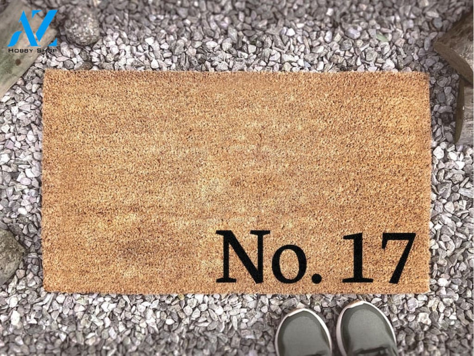 Personalized House Number Door Mat - Doormat - New Home Gift - Closing Gift - Rug - Custom Door Mat - Home Decor -