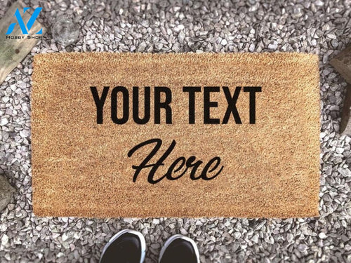 Personalized Housewarming Gift - Unique Gift Ideas With A Custom Doormat - Custom Coir Rug - New Home Gift - Cute Gift -