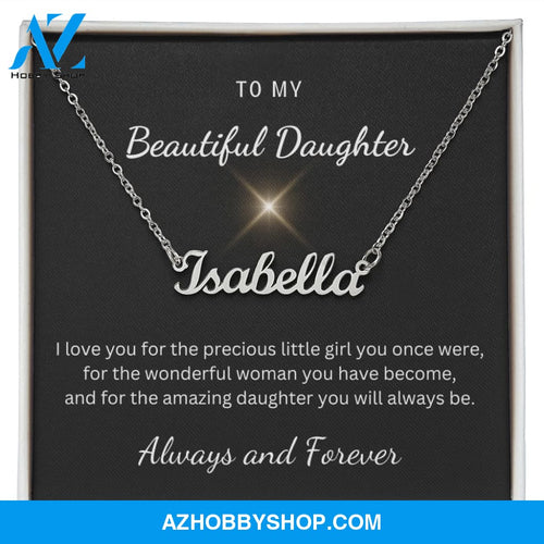 Personalized Name Necklace for Daughter