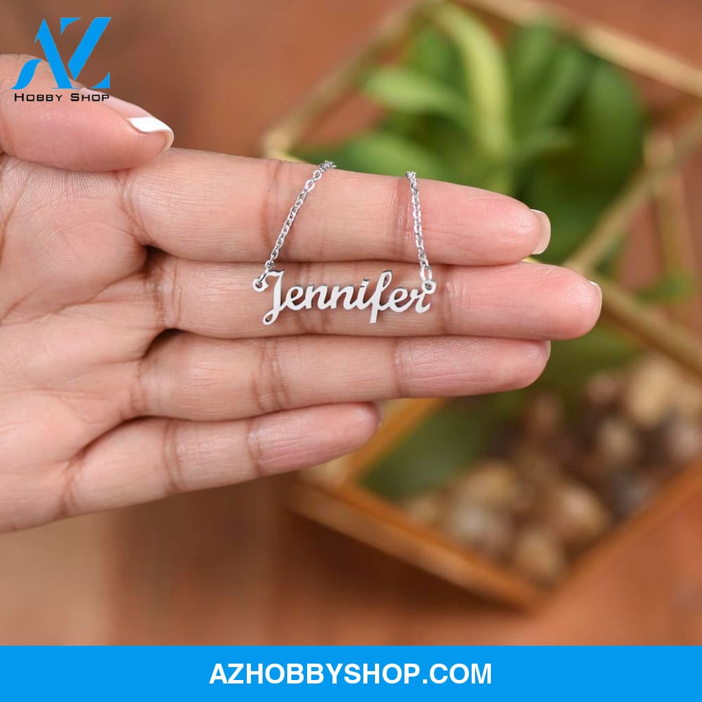 Personalized Name Necklace | Made and Ships From USA