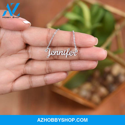 Personalized Name Necklace | Made and Ships From USA