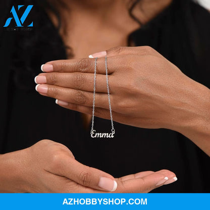 Personalized Name Necklace | Made and Ships From USA