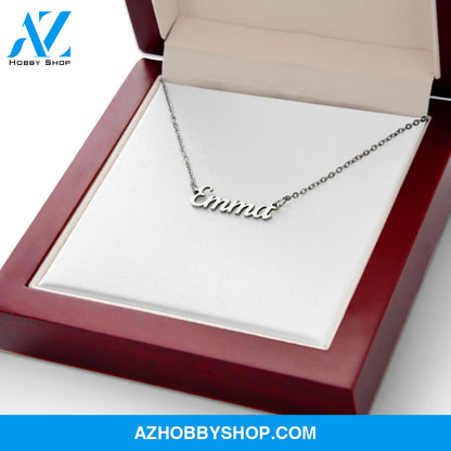 Personalized Name Necklace | Made and Ships From USA