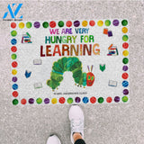Personalized We Are Very Hungry For Learning Indoor And Outdoor Doormat Welcome Mat Housewarming Gift Home Decor Funny Doormat Gift For Teacher