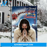 Pray for healing, Pray with Jesus, Christmas is coming, Have yourself a merry little Christmas - Jesus Flag