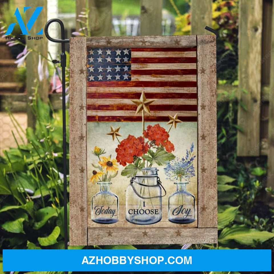 Prettiest flag in the world, Stunning flower vase, Today I choose Joy - Jesus Flag