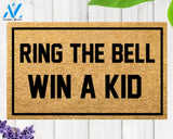 Ring the Bell Win a Kid Doormat Ring the Bell Win a Kid Funny Doormat Funny Doormats Housewarming Gift