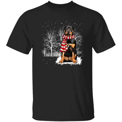 Rottweiler in winter night Apparel