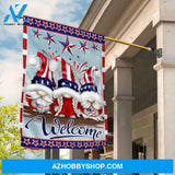 Santa Claus, US flag, Amazing star, Welcome - Jesus Flag