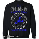 Scorpio - I have 3 sides - Zodiac Apparel