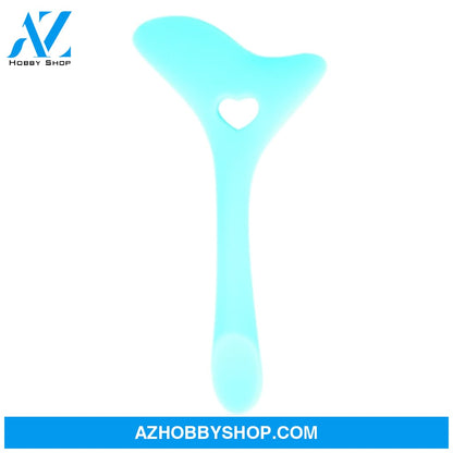 Silicone Stencils For Eyeliner Mascara Lipstick ! Reusable Eye Makeup Aid Tool. Blue