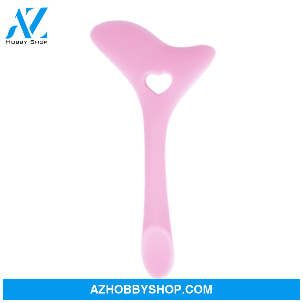 Silicone Stencils For Eyeliner Mascara Lipstick ! Reusable Eye Makeup Aid Tool. Pink