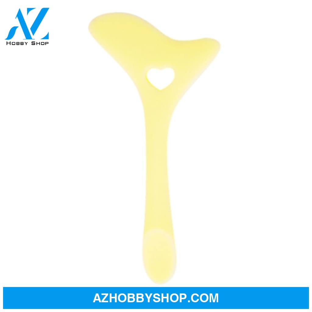 Silicone Stencils For Eyeliner Mascara Lipstick ! Reusable Eye Makeup Aid Tool. Yellow