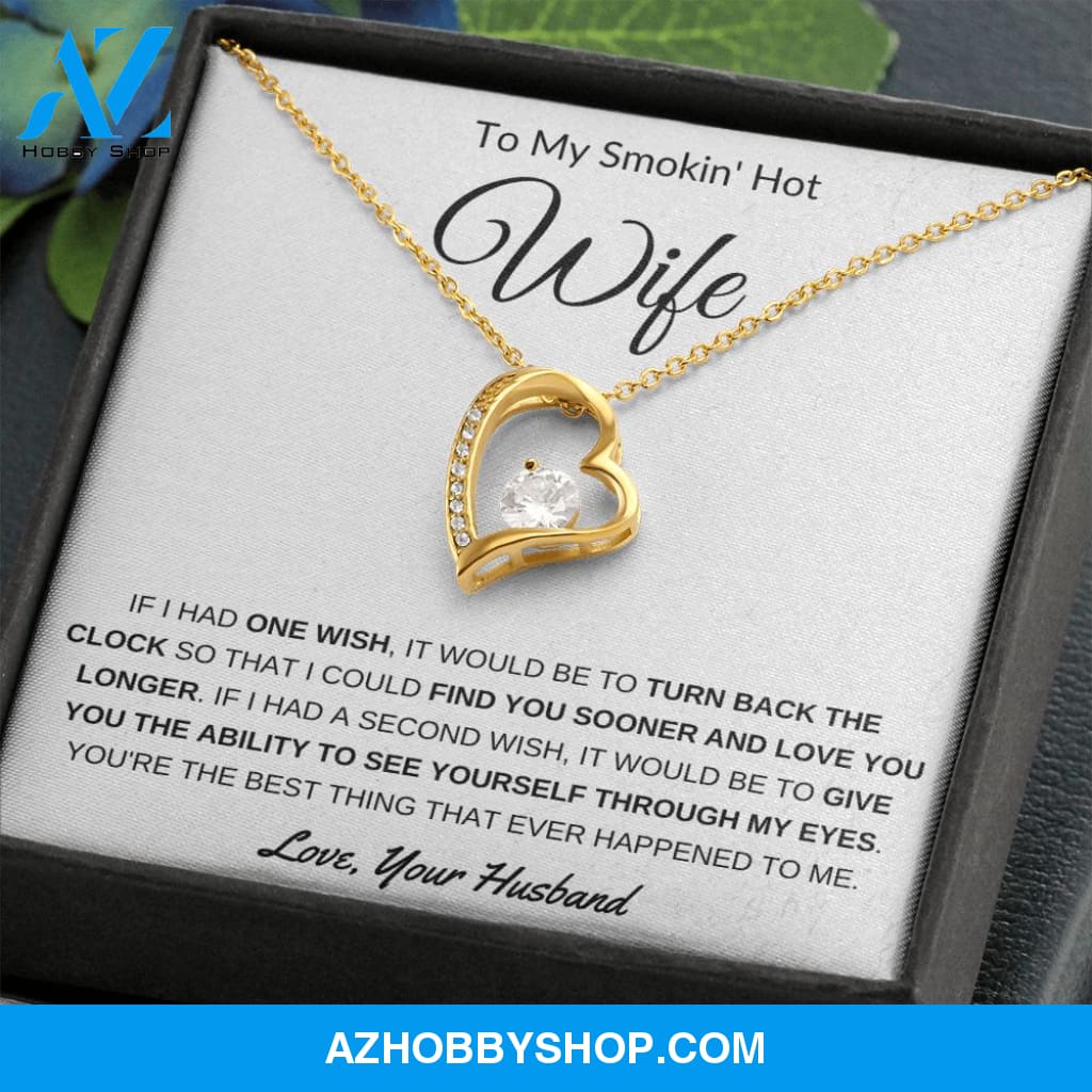 Smokin' Hot Wife Forever Love Necklace