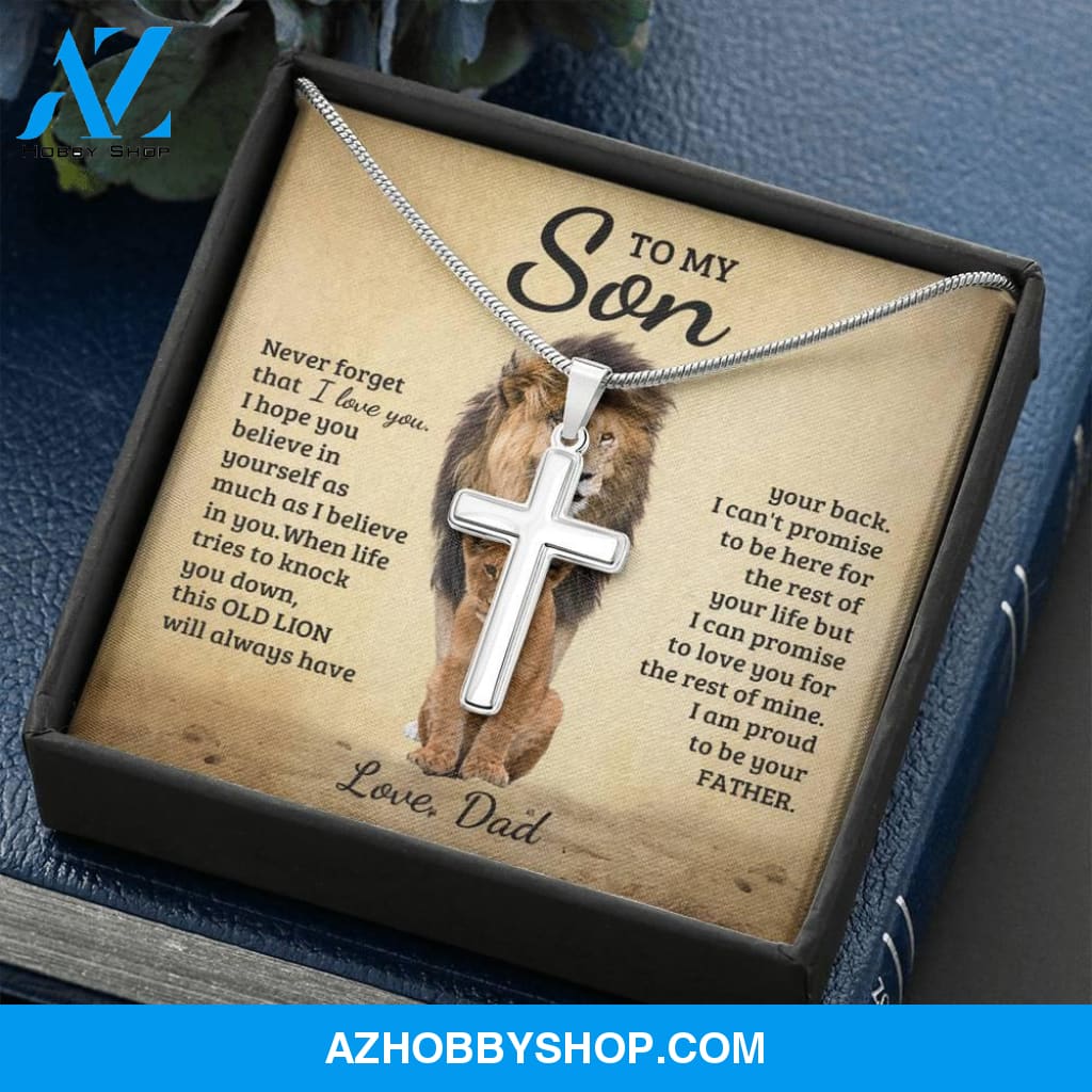Son - Always Proud Of You - Cross Gift Necklase