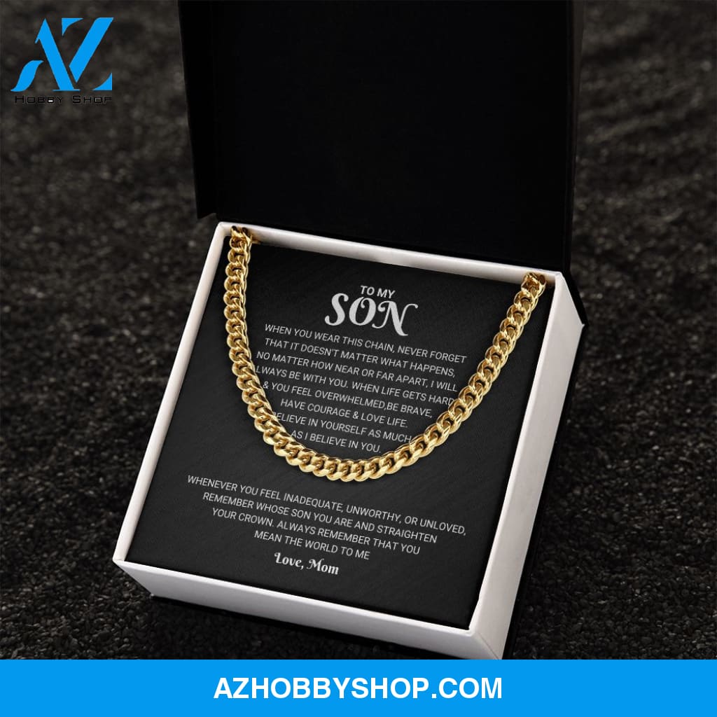 Son - Always Remember - Cuban Link Chain