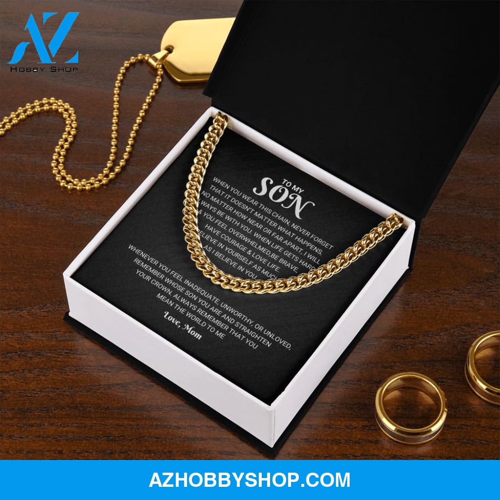 Son - Always Remember - Cuban Link Chain