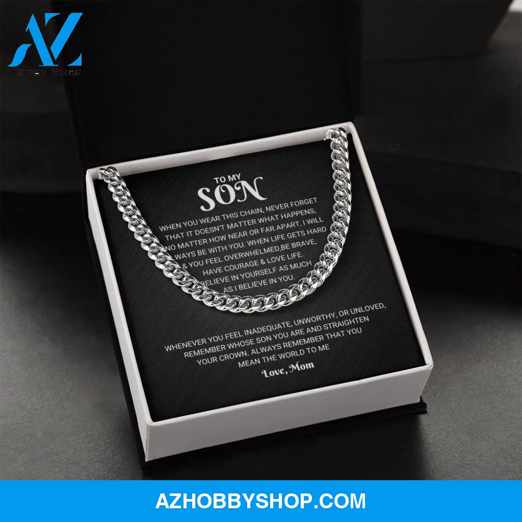 Son - Always Remember - Cuban Link Chain