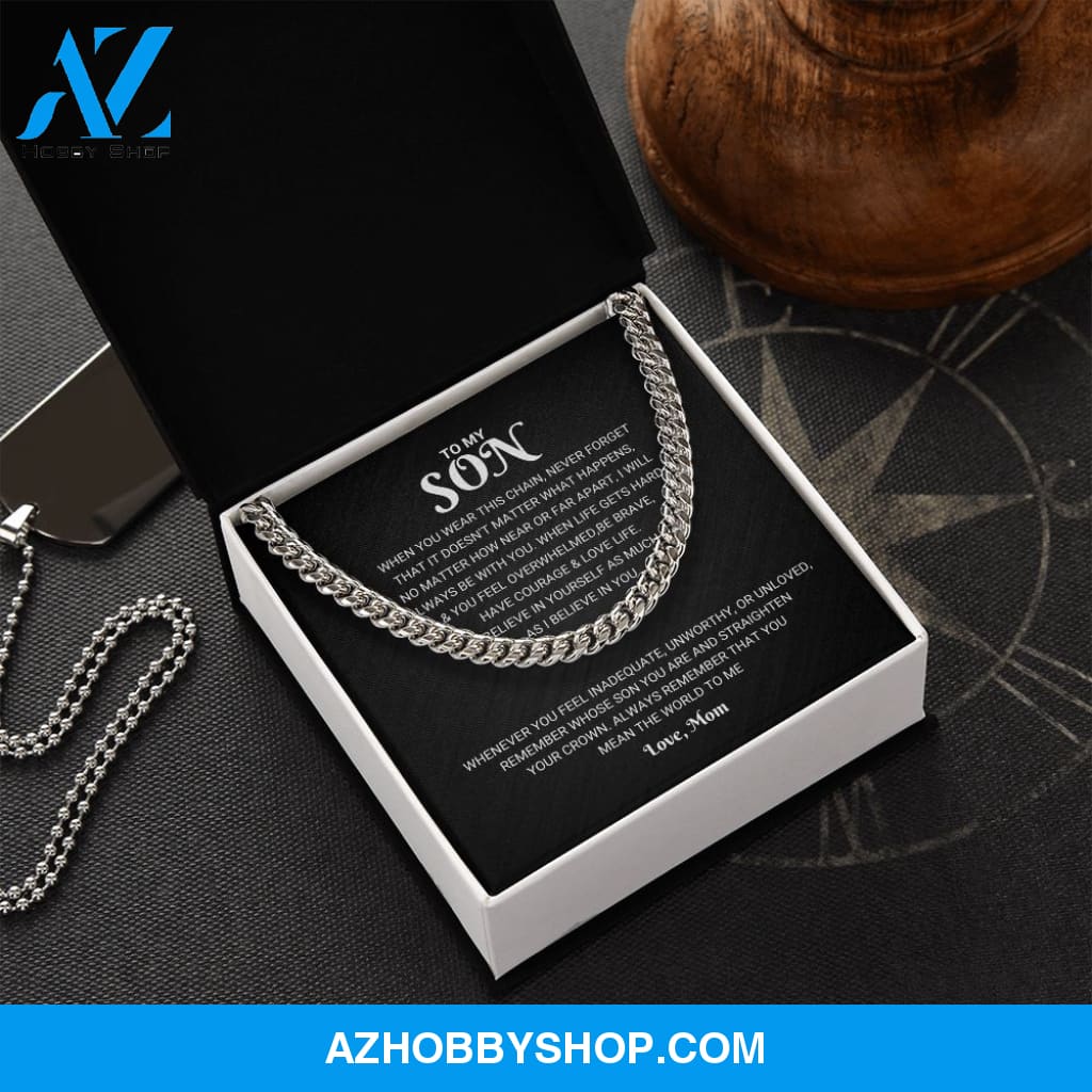 Son - Always Remember - Cuban Link Chain