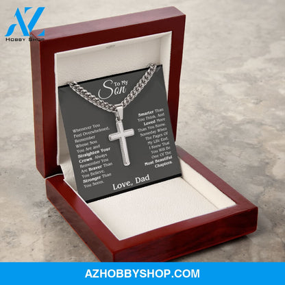 Son - Beautiful Chapter - Cross Cuban Link Chain