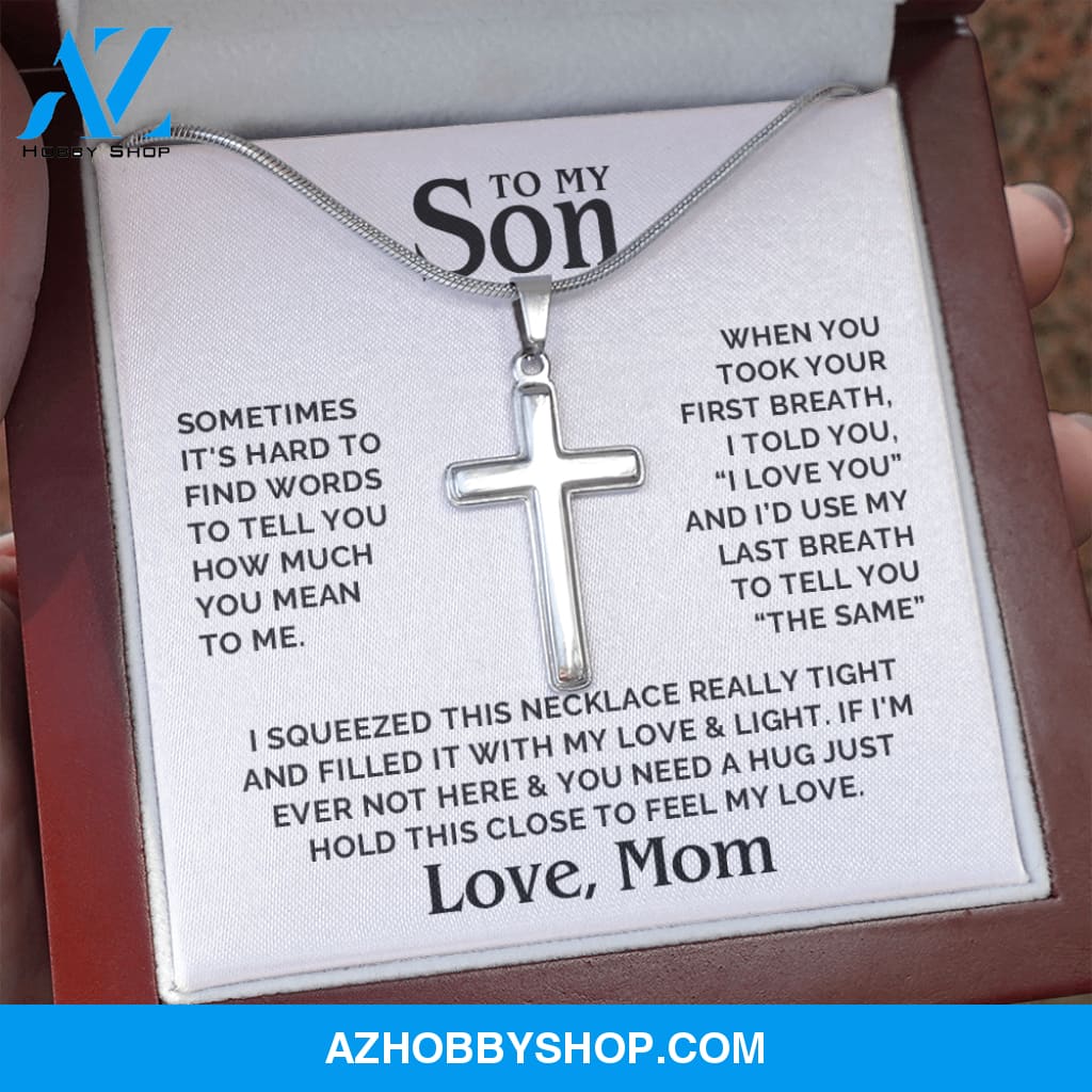 Son - Feel My Love - Cross Gift Necklase