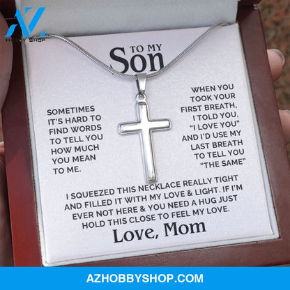 Son - Feel My Love - Cross Gift Necklase