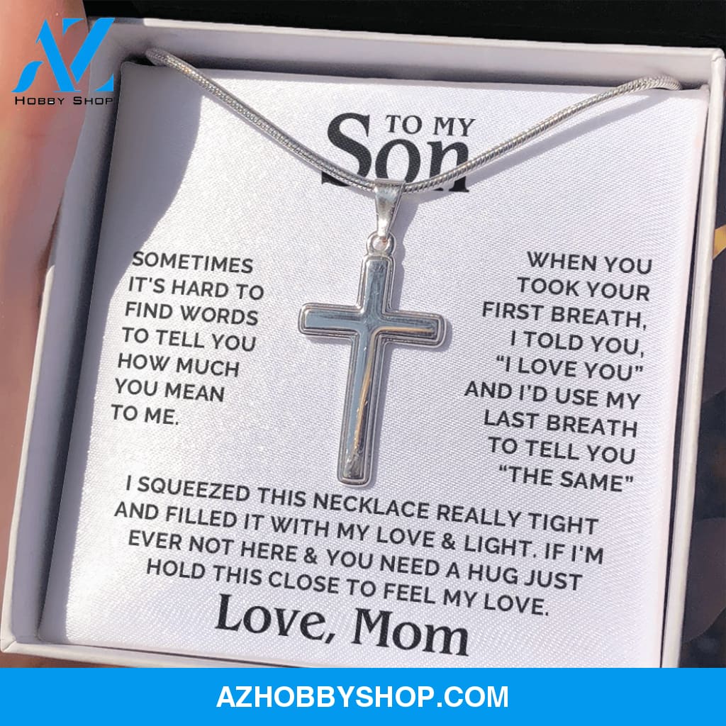 Son - Feel My Love - Cross Gift Necklase