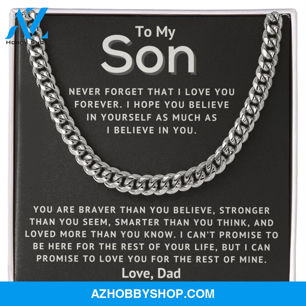 Son - I Believe In You - Cuban Link Chain