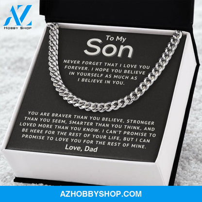 Son - I Believe In You - Cuban Link Chain