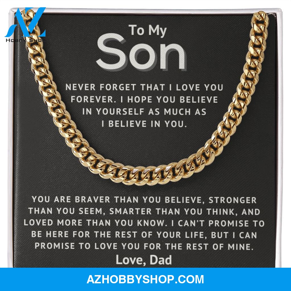 Son - I Believe In You - Cuban Link Chain
