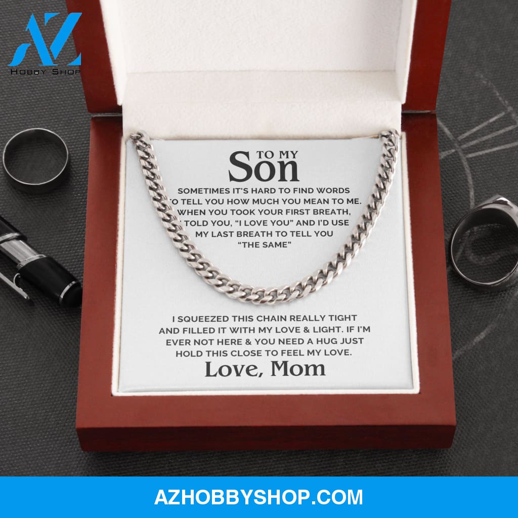 Son - Love & Light - Cuban Link Chain