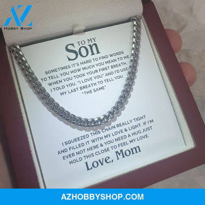 Son - Love & Light - Cuban Link Chain