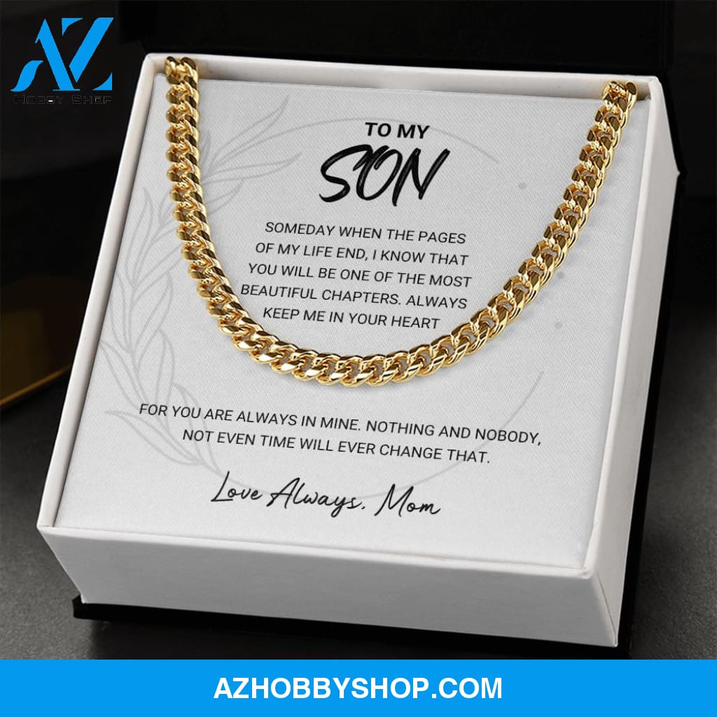 Son - Most Beautiful Chapters - Cuban Link Chain
