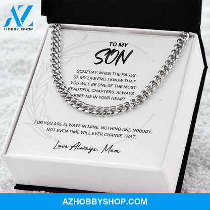 Son - Most Beautiful Chapters - Cuban Link Chain