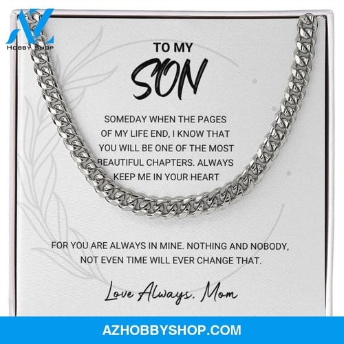 Son - Most Beautiful Chapters - Cuban Link Chain