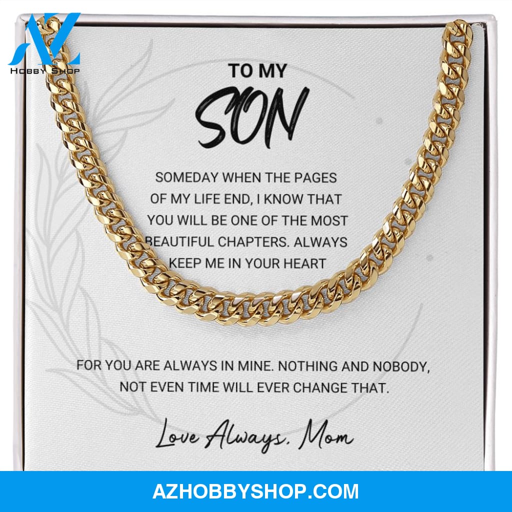 Son - Most Beautiful Chapters - Cuban Link Chain
