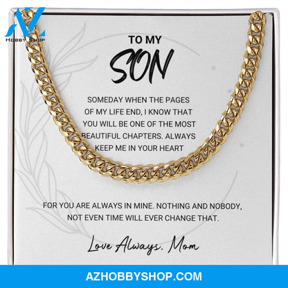 Son - Most Beautiful Chapters - Cuban Link Chain