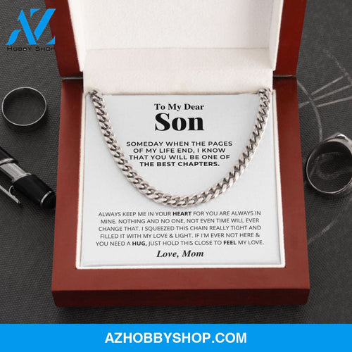 Son - My Heart - Cuban Link Chain