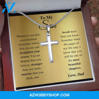Son - Pages Of My Life - Cross Gift Necklase