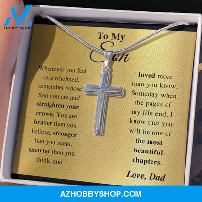 Son - Pages Of My Life - Cross Gift Necklase