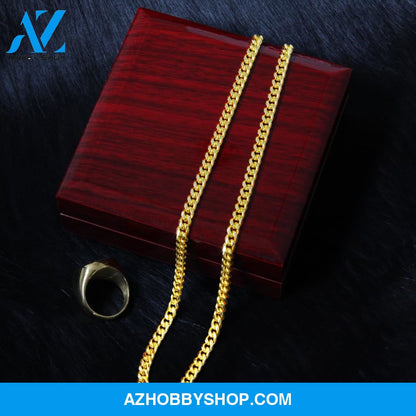 Son - Safe & Strong - Cuban Link Chain