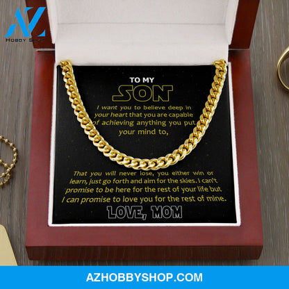 Son - Sky Limit - Cuban Link Chain