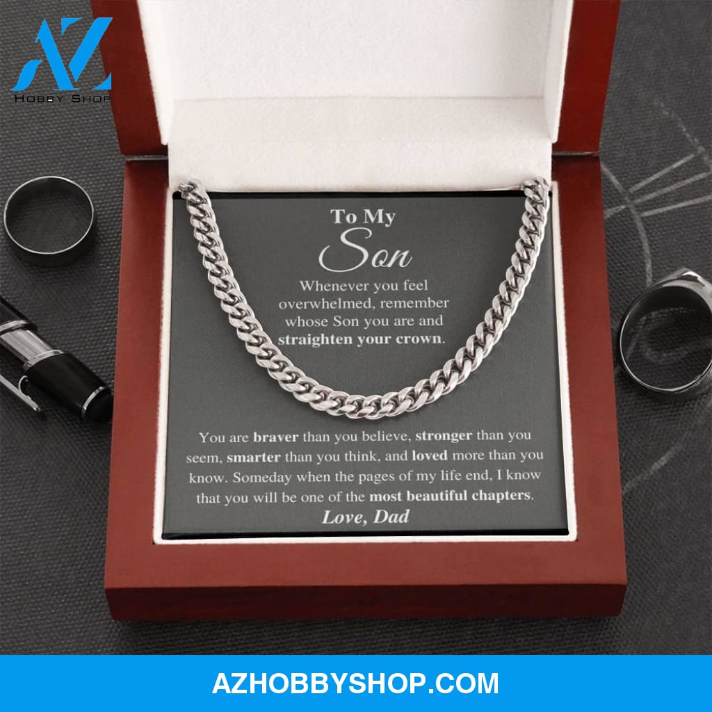 Son - Strong Heart - Cuban Link Chain