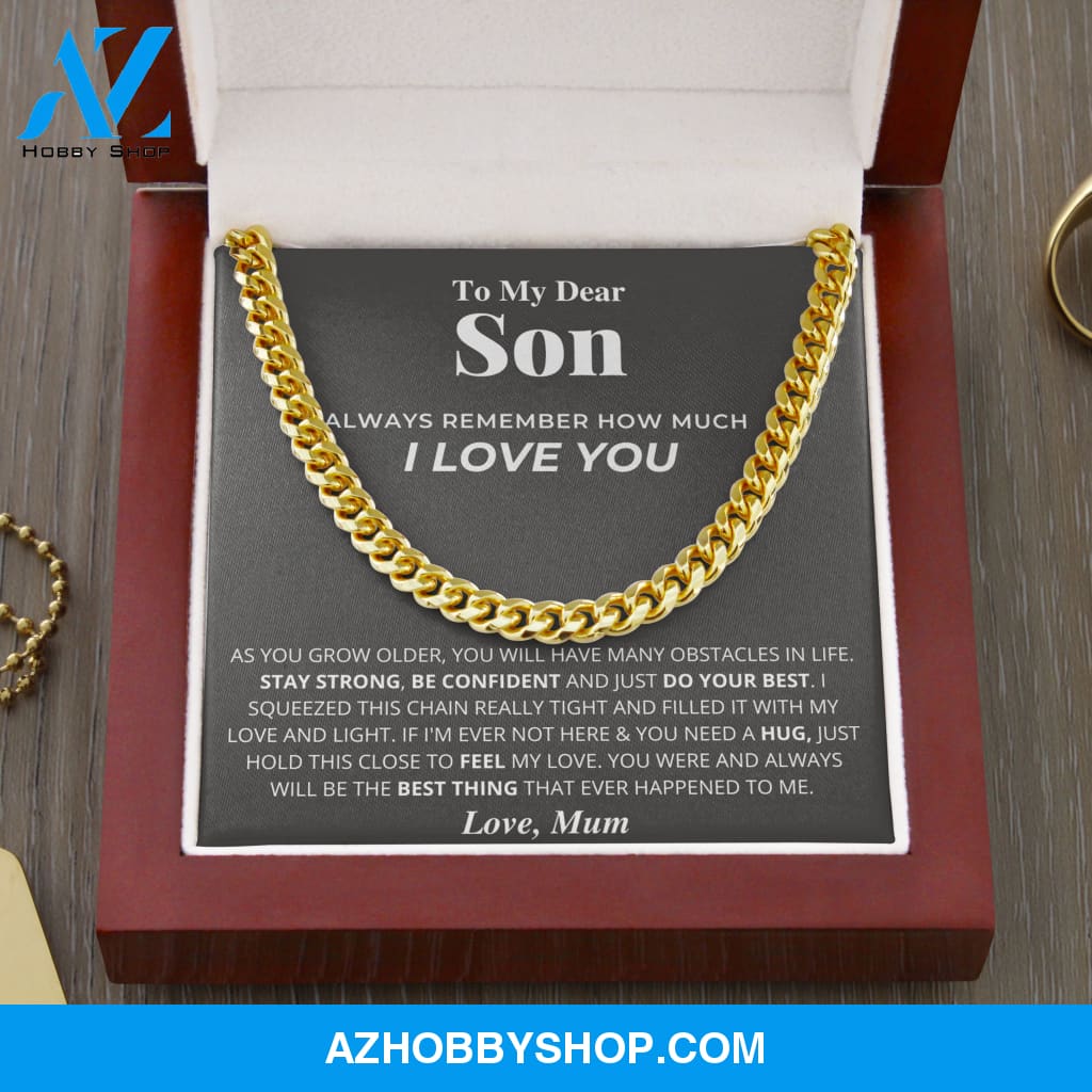 Son - Strong Life - Cuban Link Chain
